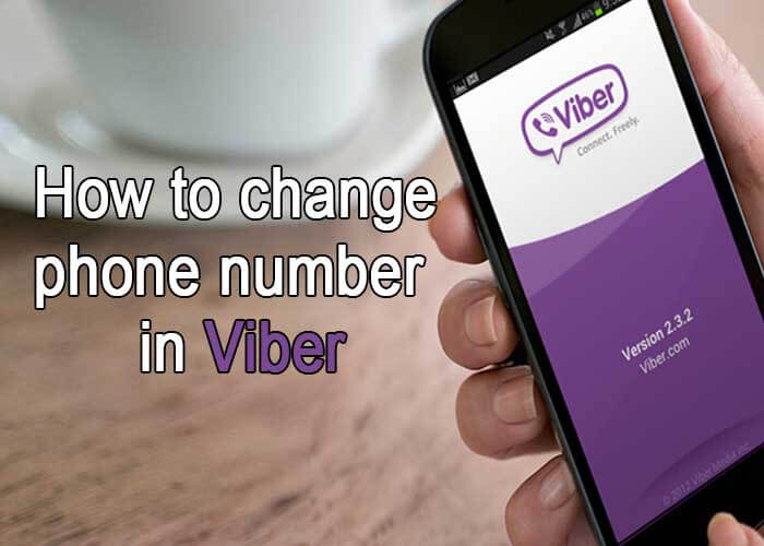 how to open viber without a number